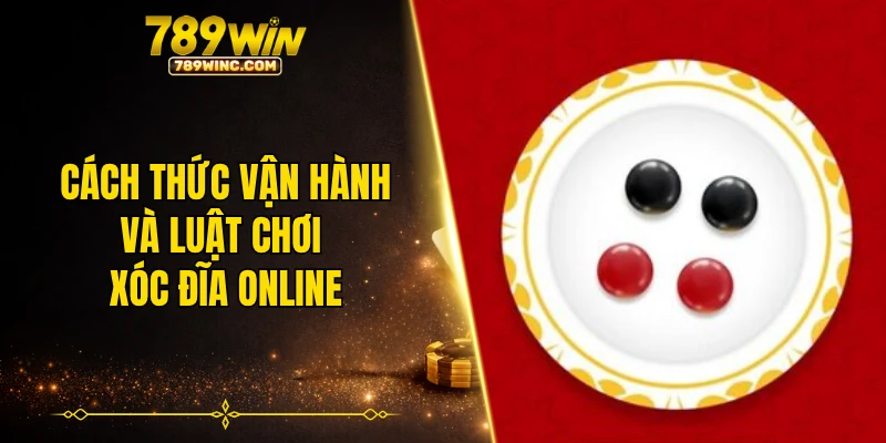 Cách thức vận hành và luật chơi xóc đĩa online
